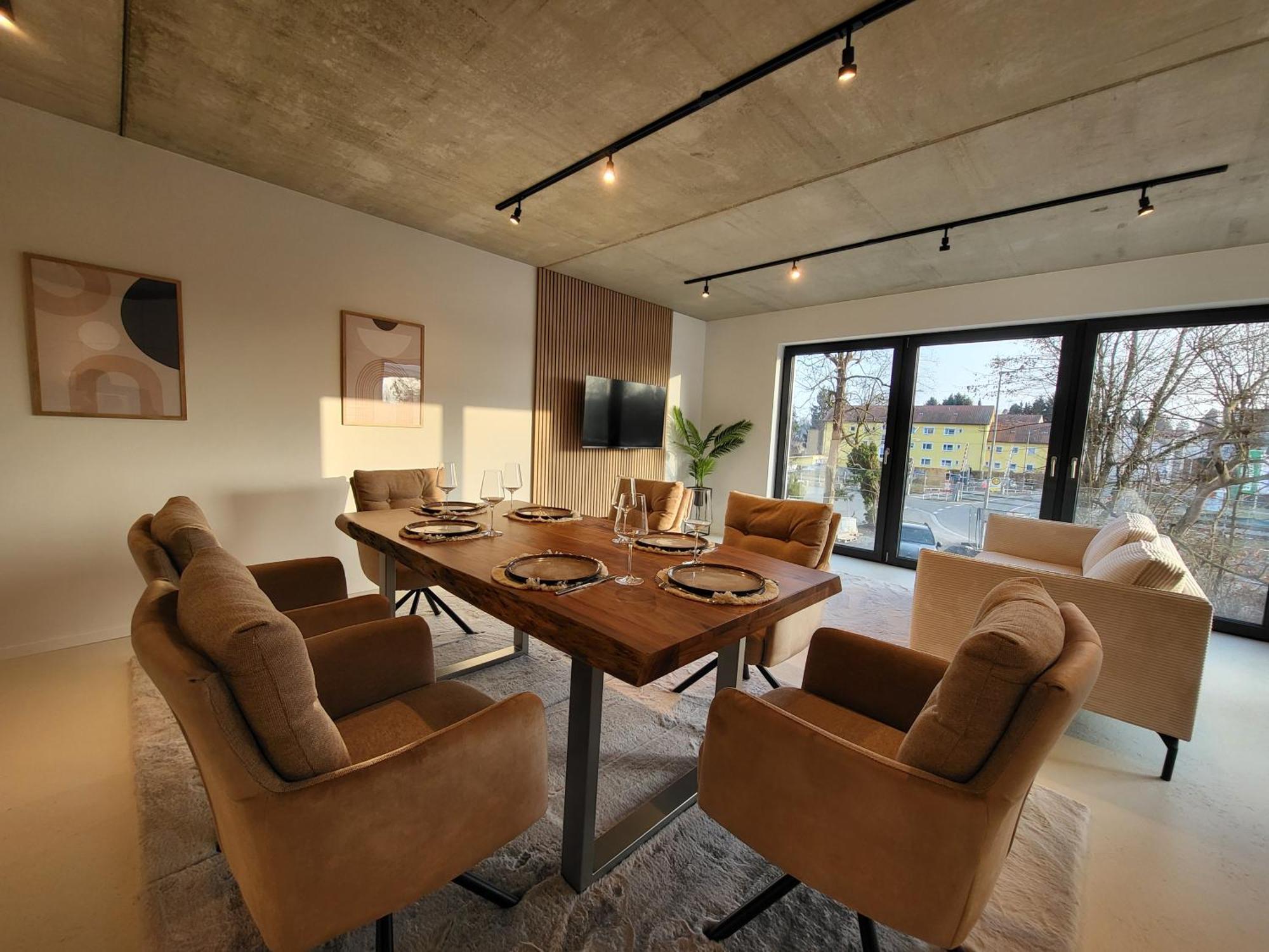 Sioux: Stilvolles Designapartment Am Bodensee Bodolz Exteriér fotografie