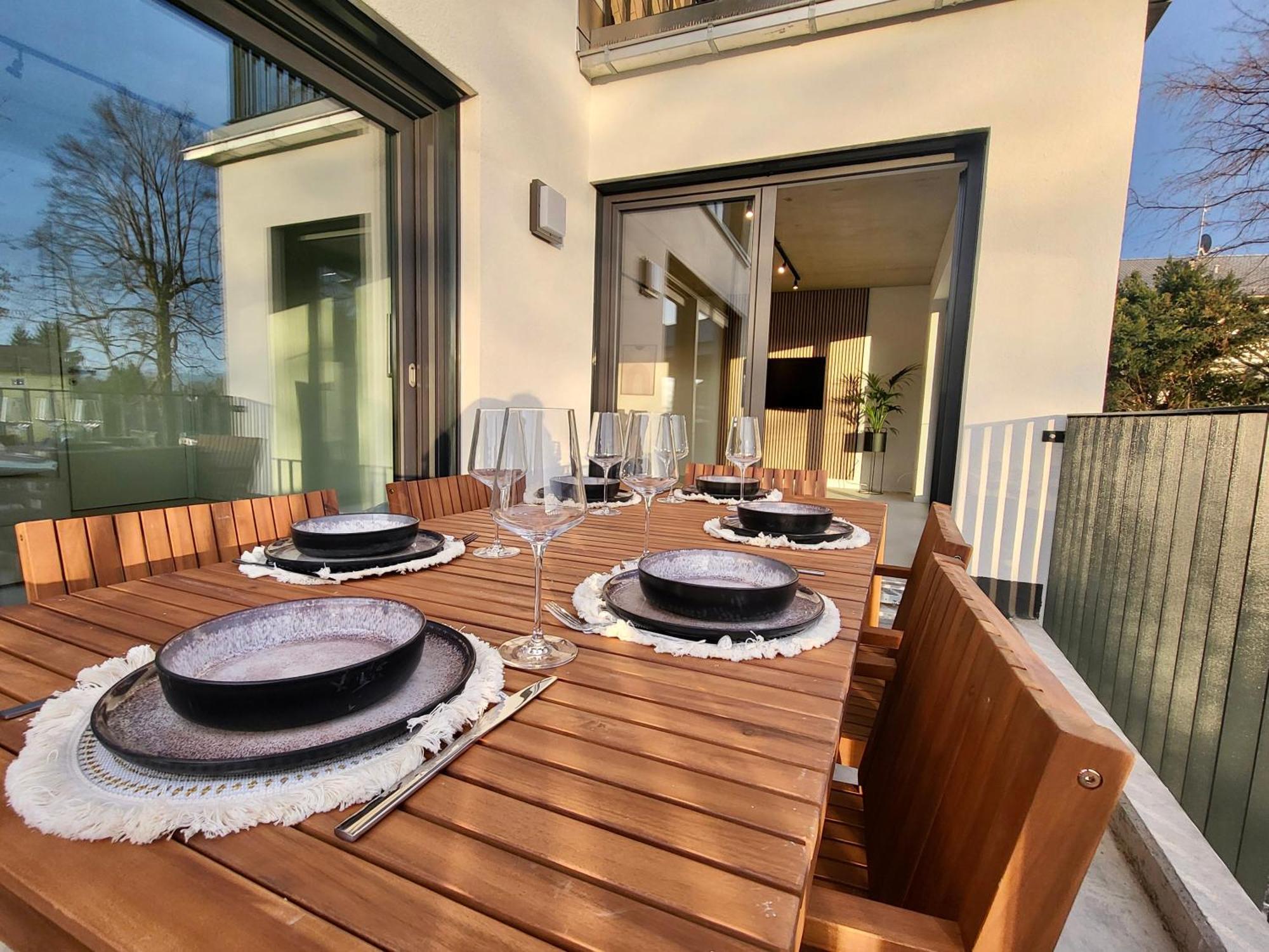 Sioux: Stilvolles Designapartment Am Bodensee Bodolz Exteriér fotografie
